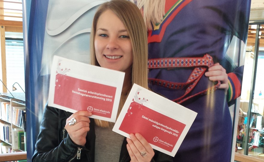 Sámi mánáidgárdeoahppu bargosajis Bilde av Ellen Marianne Siri