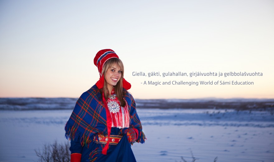 Bilde av jente i kofte ute, vinter.