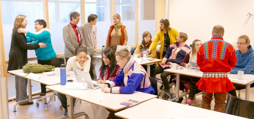 Journalist Masters Bilde av Journalist Master studenter