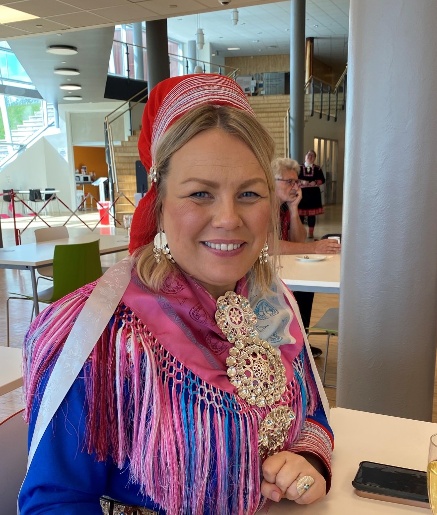 Sámi allaskuvlla rektor Laila Susanne Vars. Govven: Berit A. Triumf/Sámi allaskuvla. Rektor Laila Susanne Vars