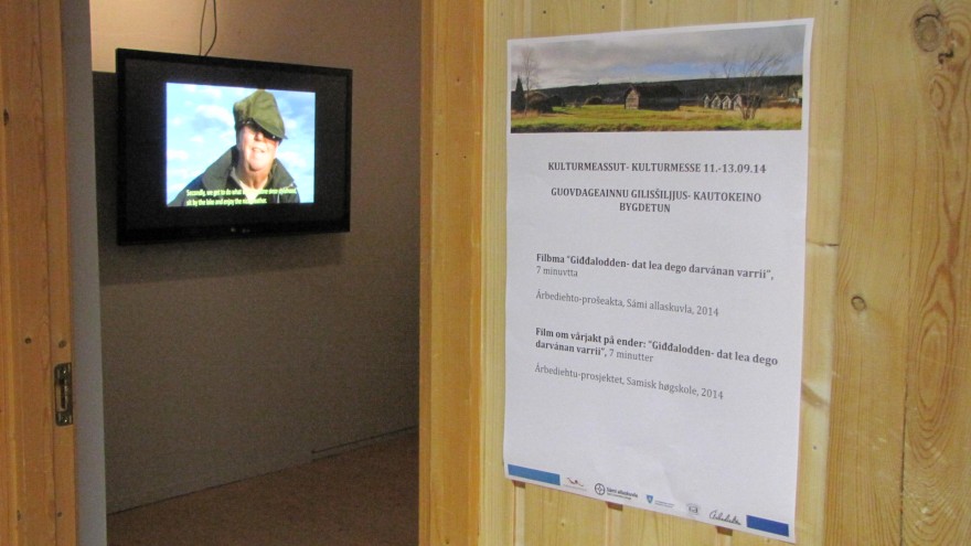 Giđđalodden filbma kulturmeassus. Árbediehto-prošeavtta Giđđaloddenfilbma.