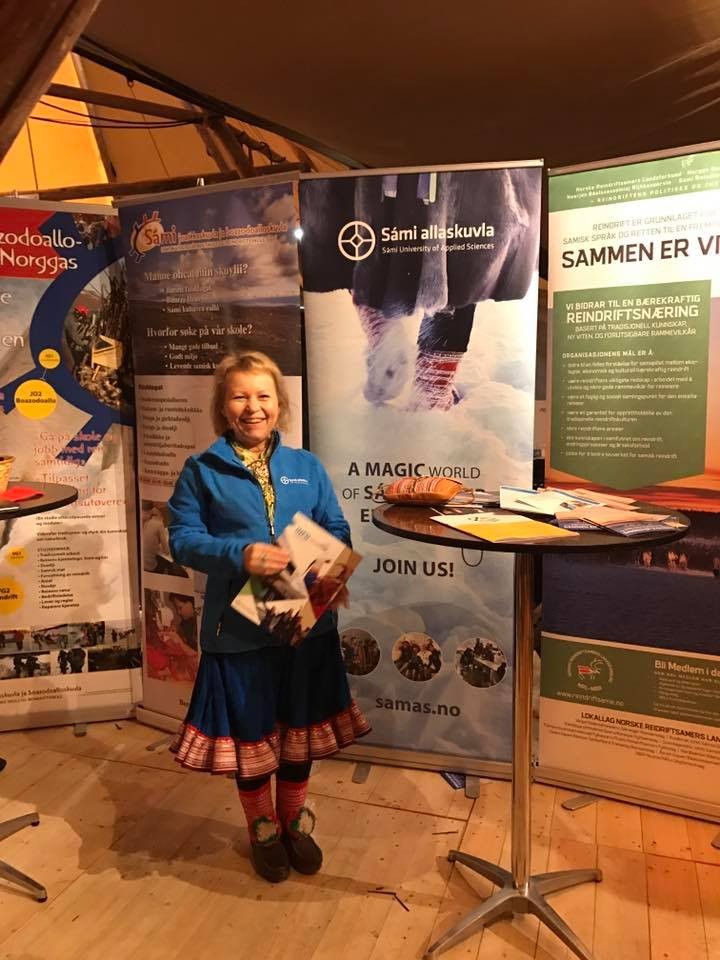 Inger Anne stuoralávus Bilde av Inger Anne S. Triumf i storlavvuen på Trondheim Torg, 6. februar 2017
