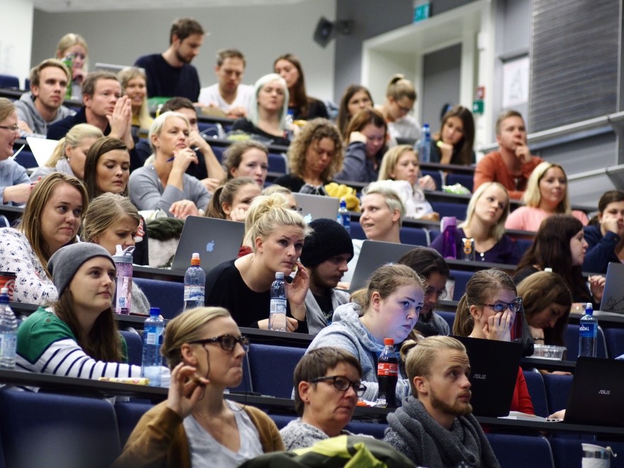 Lærerstudenter Lærerstudenter ved høgskolen i Oslo Akershus.