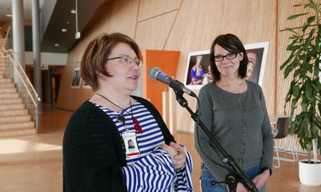 Bilde av Pigga Keskitalo og Seija Risten Somby